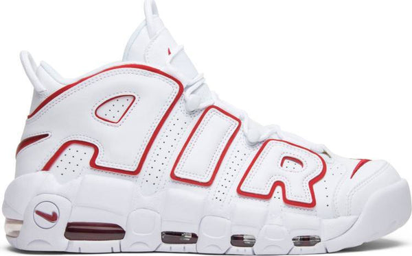 Nike Air More Uptempo 'White Varsity Red' Sneaker Shoes Basketball Men Size US 7 - 13