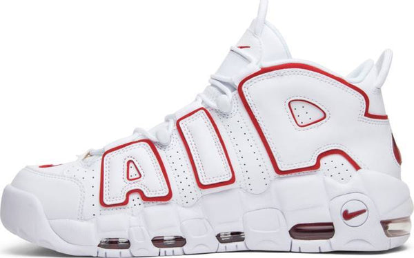 Nike Air More Uptempo 'White Varsity Red' Sneaker Shoes Basketball Men Size US 7 - 13