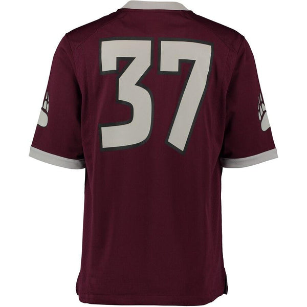 #37 Montana Grizzlies Game Jersey - Maroon 2019