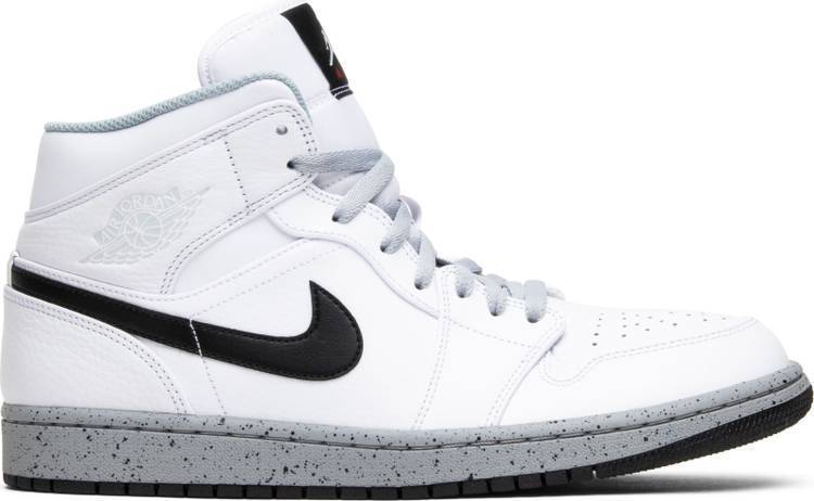 Nike Air Jordan 1 High White Cement Shoes Basketball Men Size US 7, 8, 8.5, 9, 10, 11, 12, 13