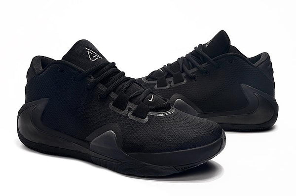Nike Zoom Freak 1 All Black Basketball Sneaker Shoes Sale Size US 7,8,8.5,9.5,10,11,12
