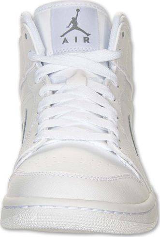 Nike Air Jordan 1 Mid White Shoes Basketball Men Size US 7, 8, 8.5, 9, 10, 11, 12, 13