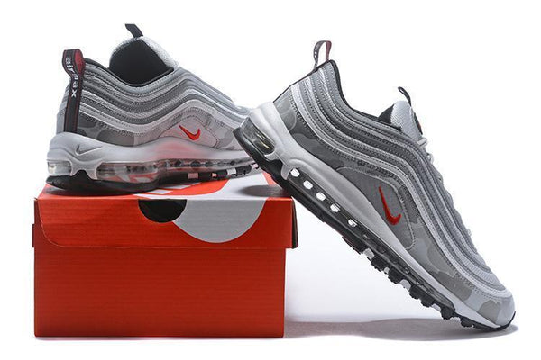 Nike Air Max 97 Camouplage Silver White Shoes Sale Size US 7, 8, 8.5, 9, 10, 11