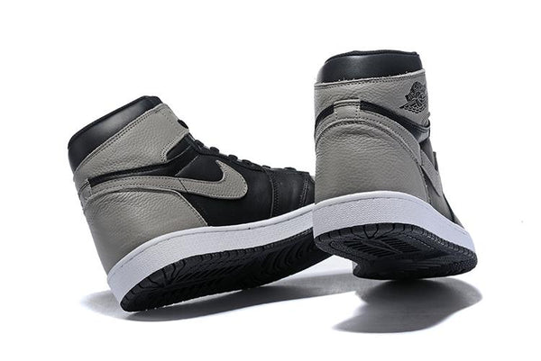 Nike Air Jordan 1 Retro High OG 'Shadow' 2018 Black Grey Sneaker Shoes Sale Men Size 7-12