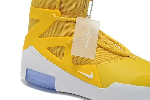 Nike Air Jordan Fear Of God 1 White Blue Yellow Men Shoes Sale Basketball  Size US 7 - 13