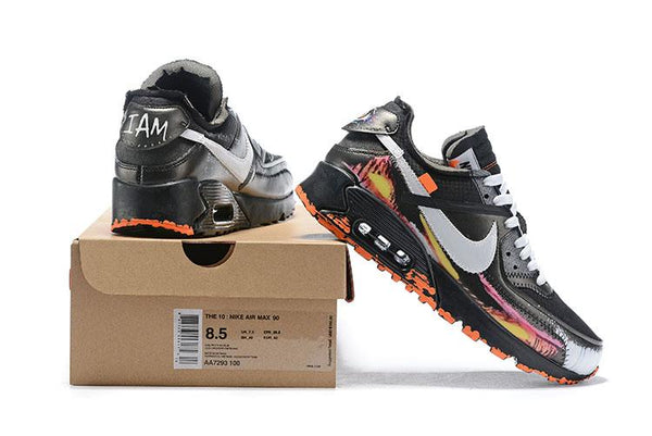 OFF-WHITE x Nike Air Max 90 'The Ten' Shoes Sneaker Sale Men Size US 7, 8, 8.5, 9, 10, 11