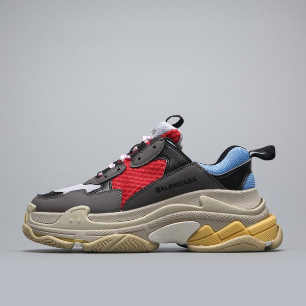 Balenciaga Triple S Trainer 'Blue Red' 2018 Shoes Sneaker Sale Men Women Size 35-45