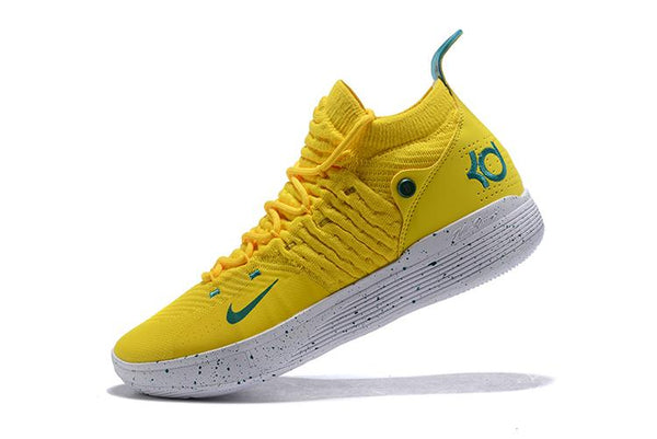 Nike Zoom KD11 Yellow Men Shoes Sneaker Sale Size US 7,8,8.5,9.5,10,11,12