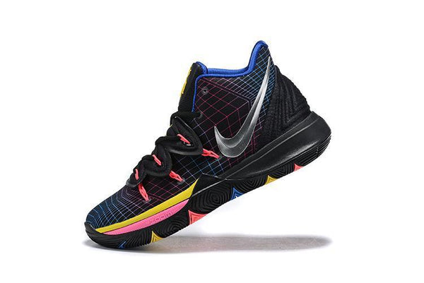 Kyrie 5 Neon Black Caro Basketball Shoes Men Sale Size US 7,8,8.5,9.5,10,11,12