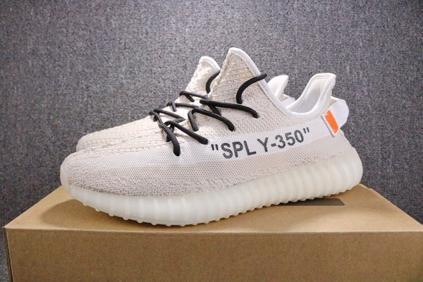 OFFWHITE x Adidas YEEZY BOOST 350 V2 'White Cream' Shoes Men Women Sneaker Sale All Size US 7-11