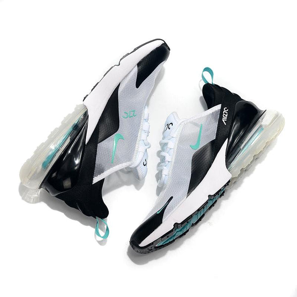 Nike Air Max 270 React Black White Green Sneaker Shoes Sale Men Women Size 5.5 - 11