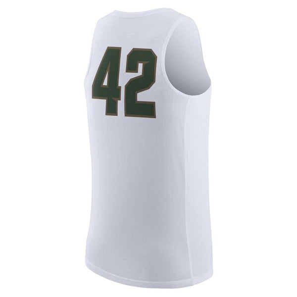 #42 Michigan State Spartans College Basketball Replica Jersey – White 2019