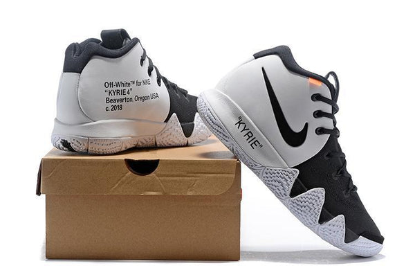 OFF WHITE x Nike Kyrie 4 Basketball Shoes Sneaker Sale Size US 7,8,8.5,9.5,10,11,12