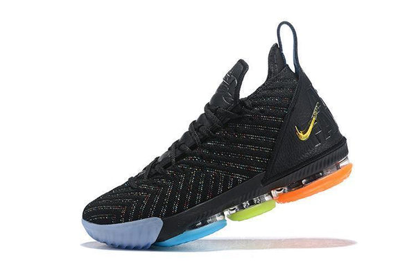 Nike Lebron XVI 16 EP Black Blue Men Shoes Sale Size US7,8,8.5,9,10,11,12