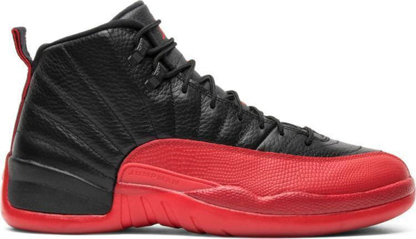 Nike Air Air Jordan 12 Retro 'Flu Game' 2016 Black Red Shoes Basketball Men Sale Size US 7 - 13