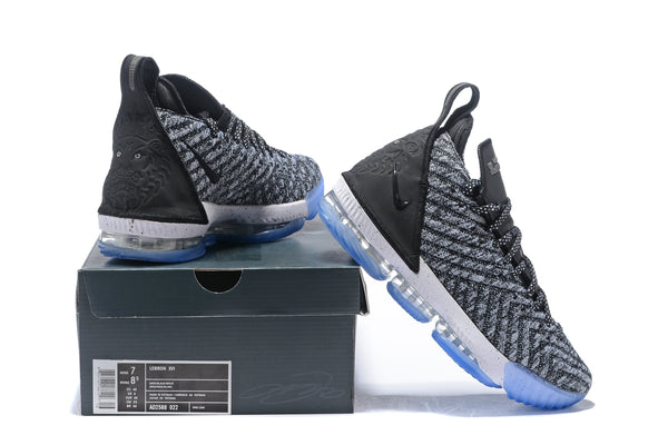 Nike Lebron XVI 16 EP Grey Black White Men Shoes Sale Size US7,8,8.5,9,10,11,12