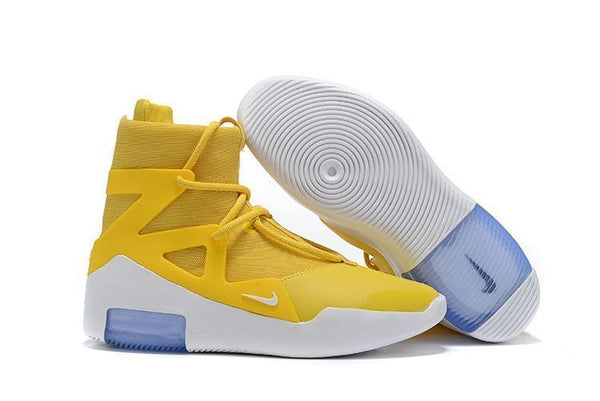 Nike Air Jordan Fear Of God 1 White Blue Yellow Men Shoes Sale Basketball  Size US 7 - 13