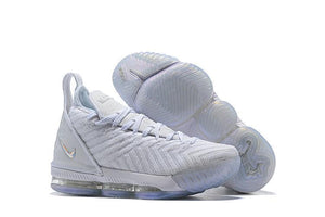 Nike Lebron XVI 16 EP Grey White Men Shoes Sale Size US7,8,8.5,9,10,11,12