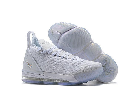 Nike Lebron XVI 16 EP Grey White Men Shoes Sale Size US7,8,8.5,9,10,11,12