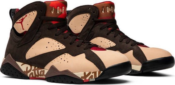 Patta x Nike Air Jordan 7 Retro OG SP 'Shimmer' Men Shoes Sale Size US 7, 8, 8.5, 9, 10, 11, 12, 13