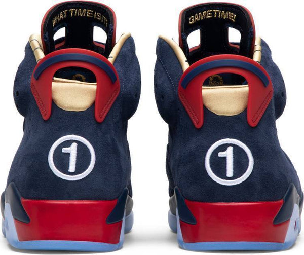 Nike Air Jordan 6 Retro 'Doernbecher' 2019 Mid Night Navy White Men Shoes Sale Size US 7, 8, 8.5, 9, 10, 11, 12, 13
