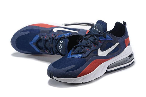 Nike Air Max 270 React GS 'Navy Red' Sneaker Shoes Sale Men Size 5.5 - 11