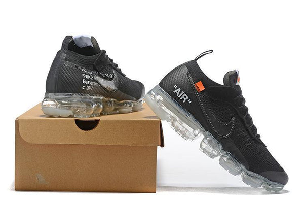 OFF WHITE x Nike Air Vapormax Black  Shoes Sneakers Men Sale Size US 7, 8, 8.5, 9, 10, 11