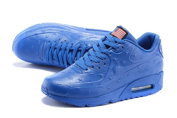 Nike Air Max 90 'Independence Day Blue' Shoes Sneaker Sale Men Size US 7, 8, 8.5, 9, 10, 11