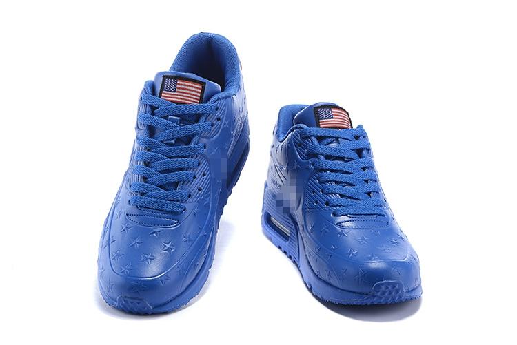 Nike Air Max 90 'Independence Day Blue' Shoes Sneaker Sale Men Size US 7, 8, 8.5, 9, 10, 11