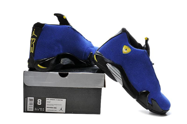 Nike Air Jordan 14 Retro Blue Black Sneaker Shoes Sale Men Size 7-13