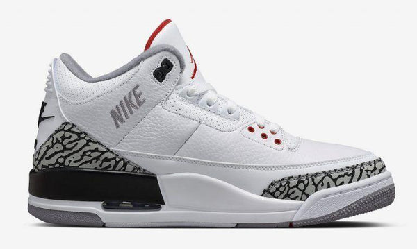 Nike Air Jordan 3 Retro Katrina White Cement Back Red Men Shoes Sale Size US 7, 8, 8.5, 9, 10, 11, 12, 13