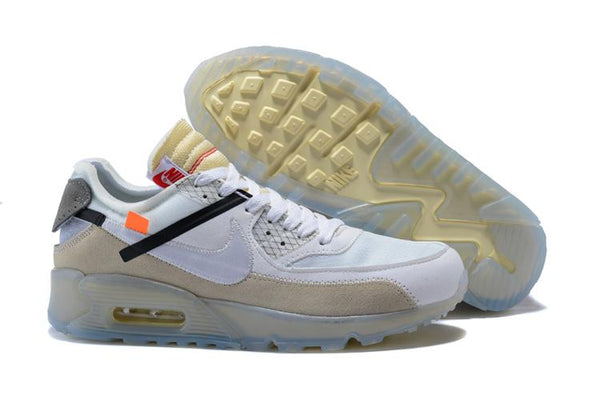 OFF-WHITE x Nike Air Max 90 'Sail' Shoes Sneaker Sale Men Size US 7, 8, 8.5, 9, 10, 11