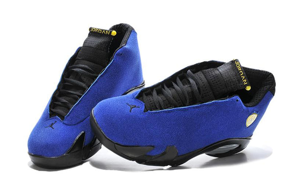 Nike Air Jordan 14 Retro Blue Black Sneaker Shoes Sale Men Size 7-13