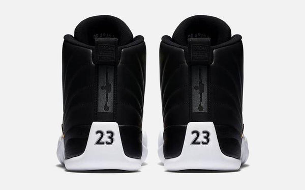 Nike Air Jordan 12 Retro 'Wings' Black White Gold Shoes Basketball Men Sale Size US 7 - 13