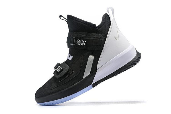 Nike Lebron Soldier XIII 13 Black White Men Sneaker Shoes Sale Size US7,8,8.5,9,10,11,12