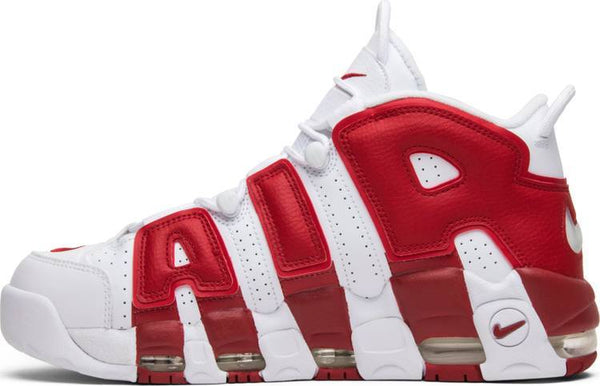 Nike Air More Uptempo 'White Red' Sneaker Shoes Basketball Men Size US 7 - 13