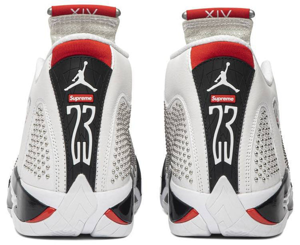 Supreme x Nike Air Jordan 14 Retro SP 'White' Sneaker Shoes Sale Men Size 7-13