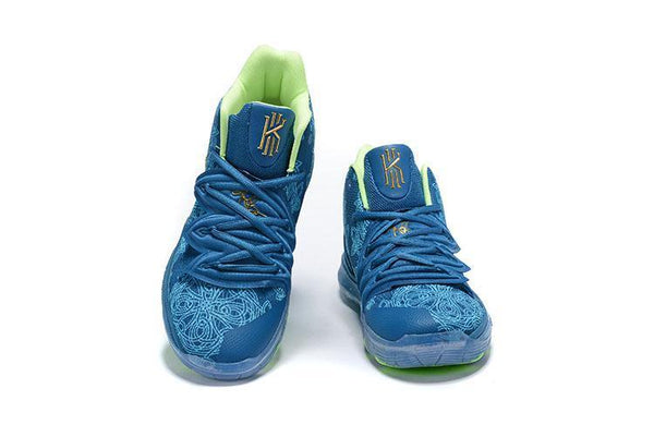 Kyrie 5 Navy Gold Basketball Shoes Men Sale Size US 7,8,8.5,9.5,10,11,12