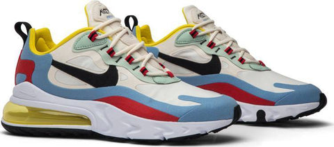 Nike Air Max 270 React 'Bauhaus' White Sneaker Shoes Sale Men Size 5.5 - 11