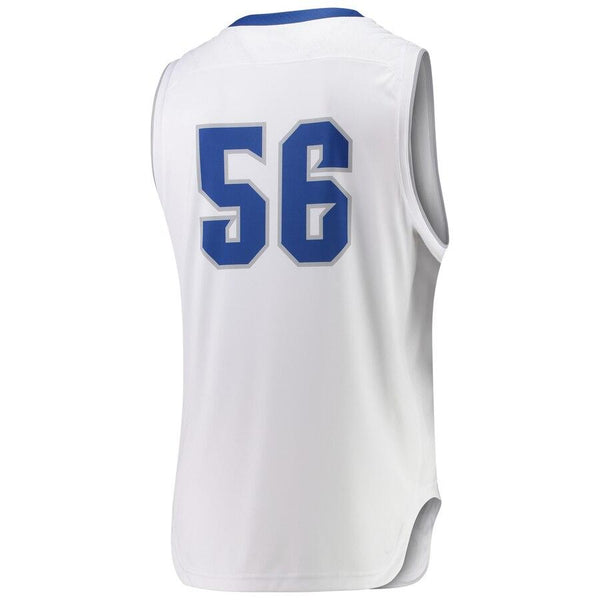 #56 Seton Hall Pirates Under Armour Replica Basketball Jersey - White 2019