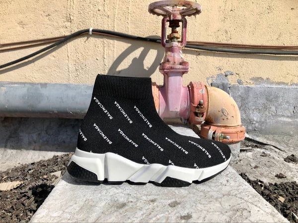 Balenciaga Speed Trainer Mid 'Logo Print'  Size 35-45
