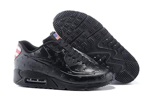 Nike Air Max 90 'Independence Day Black' Shoes Sneaker Sale Men Size US 7, 8, 8.5, 9, 10, 11