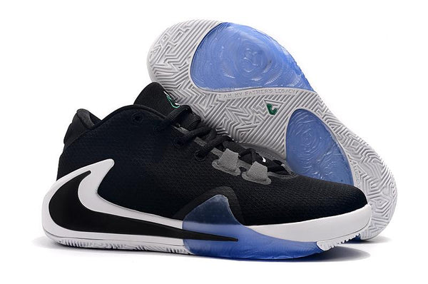 Nike Zoom Freak 1 Black White Basketball Sneaker Shoes Sale Size US 7,8,8.5,9.5,10,11,12