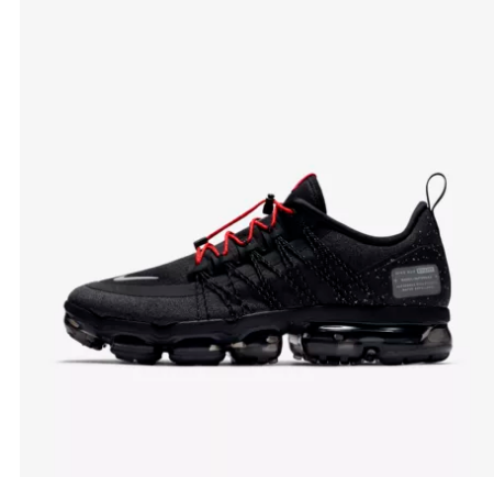 Nike Air Vapormax Run Utility Black Red Shoes Sneakers Men Sale Size US 7, 8, 8.5, 9, 10, 11