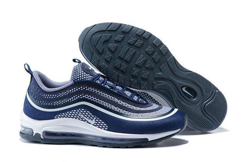 Nike Air Max 97 Ultra 17 Blue Navy Black White Men Shoes Sale Size US 7, 8, 8.5, 9, 10, 11