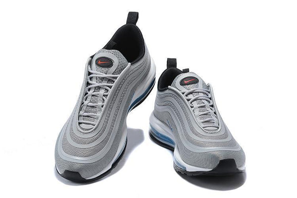 Nike Air Max 97 Ultra 17 Silve Grey Blue White Men Shoes Sale Size US 7, 8, 8.5, 9, 10, 11