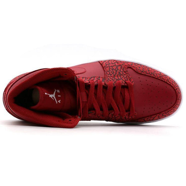 Nike Air Jordan 1 Red Elephant Shoes Basketball Men Size US 7 - 13
