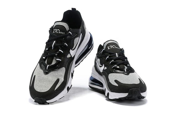 Nike Air Max 270 React GS 'Black Grey' Sneaker Shoes Sale Men Size 5.5 - 11