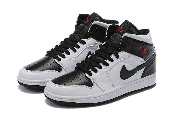 Nike Air Jordan 1 Mid 'White Black' Sneaker Shoes Sale Men Size 7-12