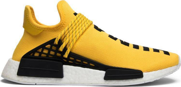 Pharrell x Adidas NMD Trail 'Human Race' Yellow Shoes Men Women Sneaker Sale All Size US 7-11
